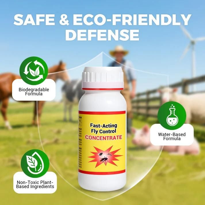Fast Acting Fly Control Concentrate 200 ml Pack of 2