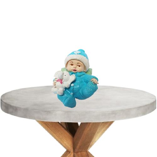 Handicraft New Born baby Set of 2 Pieces Showpiece