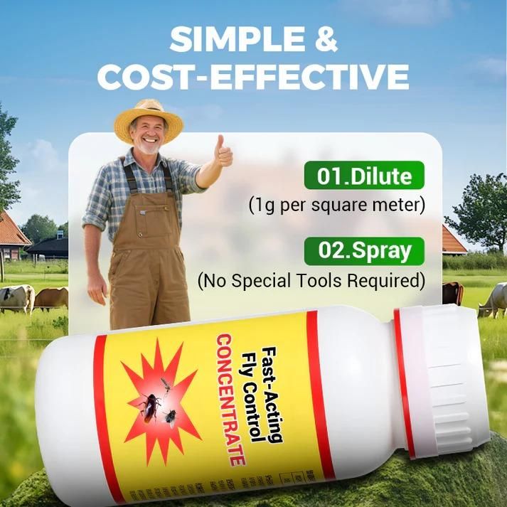 Fast Acting Fly Control Concentrate 200 ml Pack of 2
