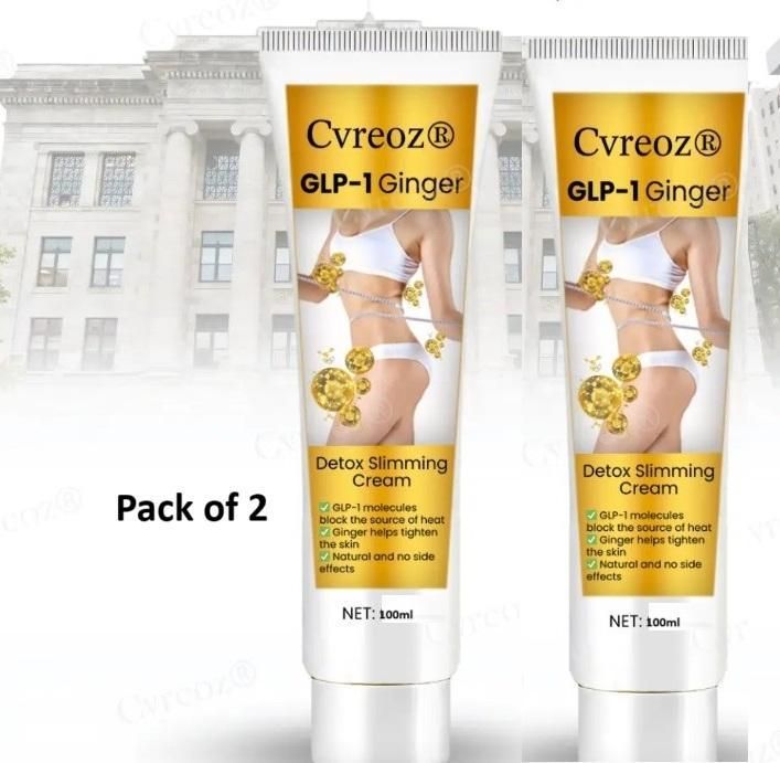 Ginger Detox Slimming Cream (Pack of 2) 100ml Each