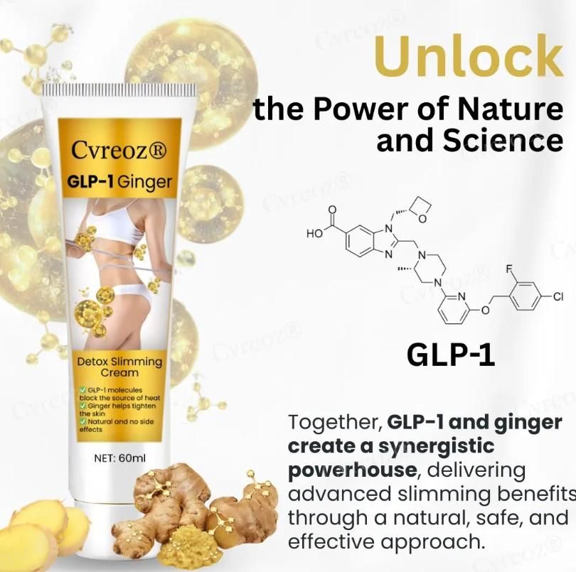Ginger Detox Slimming Cream (Pack of 2) 100ml Each