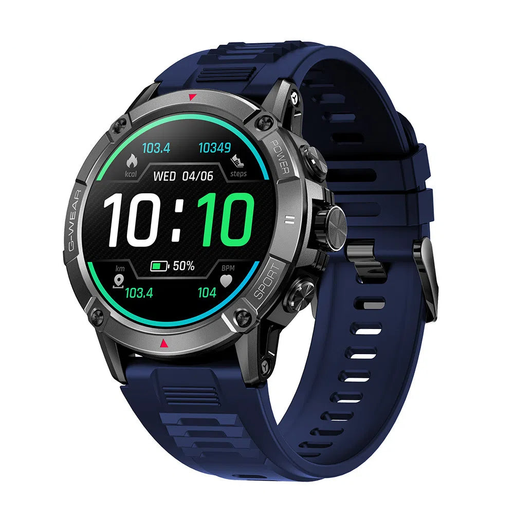 NX8 Fitness Smartwatch – Waterproof, Calls & Health Tracking