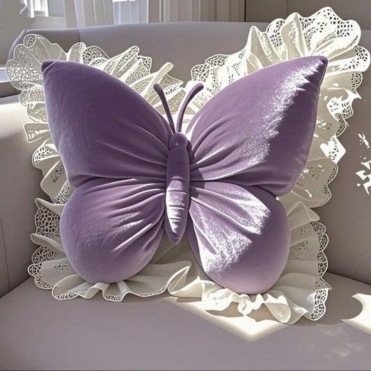 Butterfly Princess Pillow – Comfort Meets Royal Elegance 🦋👑