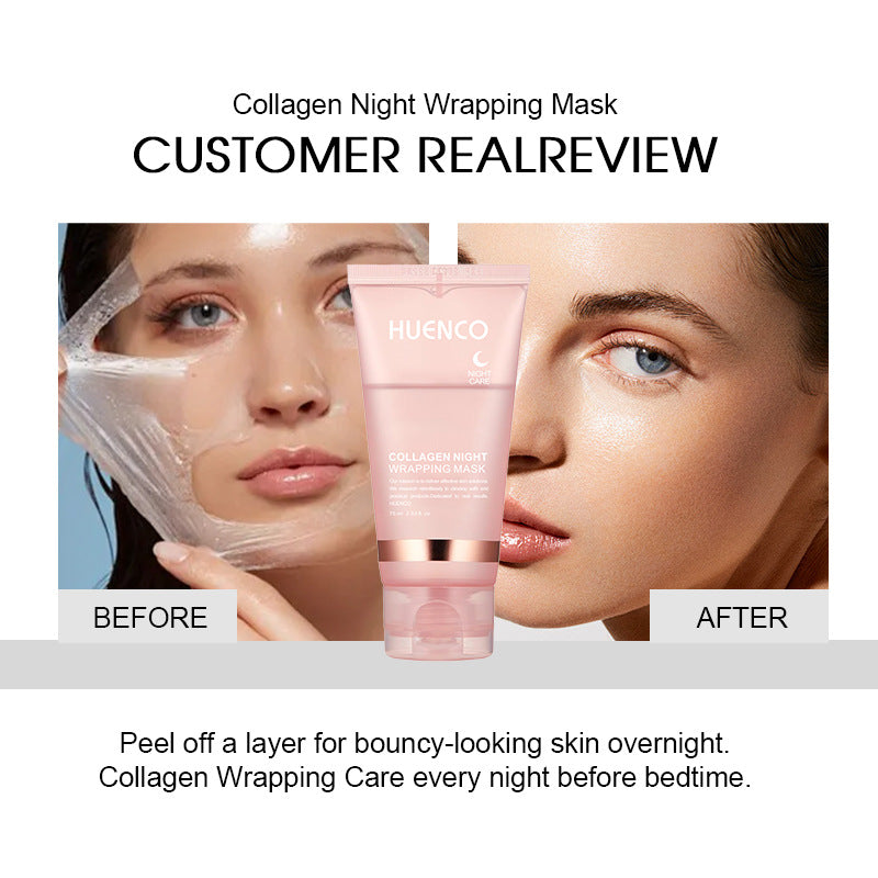Collagen Peel-Off Mask - Deep Cleansing Skin Rejuvenation Moisturizing Sleeping Mask