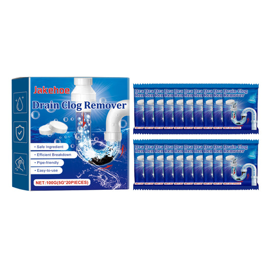 Pipe Dredging Agent Effervescent Tablet Toilet Floor Drain Drain Pipe Drain Dredging Prevent Blockage Cleaning