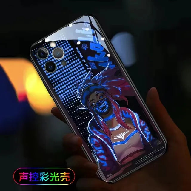 LED Flash Call Light Case for Samsung Galaxy S23/S22/S21/Note 20 Ultra