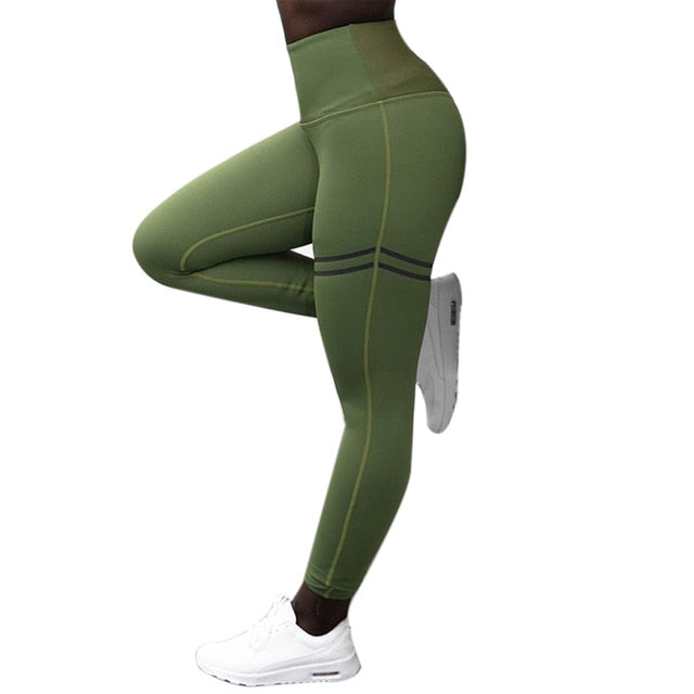 Women's Sport Leggings - Compression Tights for Gym Running and Fitness