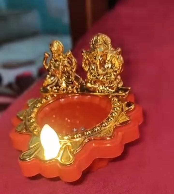 Water Laxmi Ganesh Diya Combo Pack Buy 1 Get 1 Free