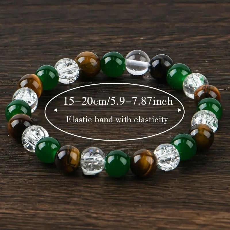 Relaxing Success Enhancing Prosperity & Abundance Beaded Stretch Unisex Bracelet Combo Offer Buy 1 Get 1 Free