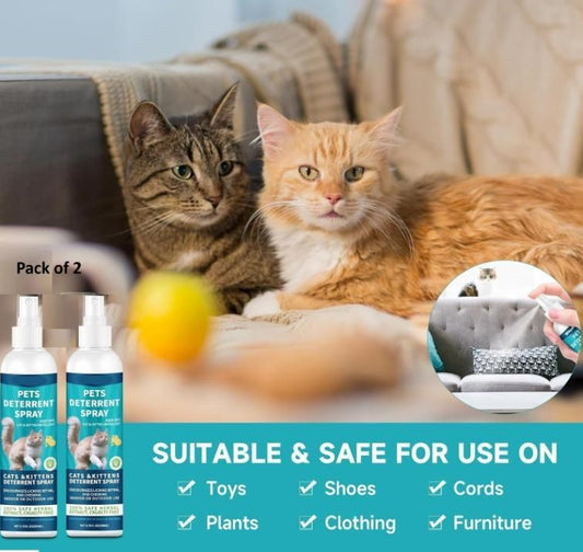 Pet Deterrent Spray 100ml Each Combo Pack Buy 1 Get 1 Free