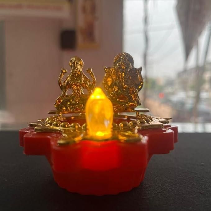 Water Laxmi Ganesh Diya Combo Pack Buy 1 Get 1 Free