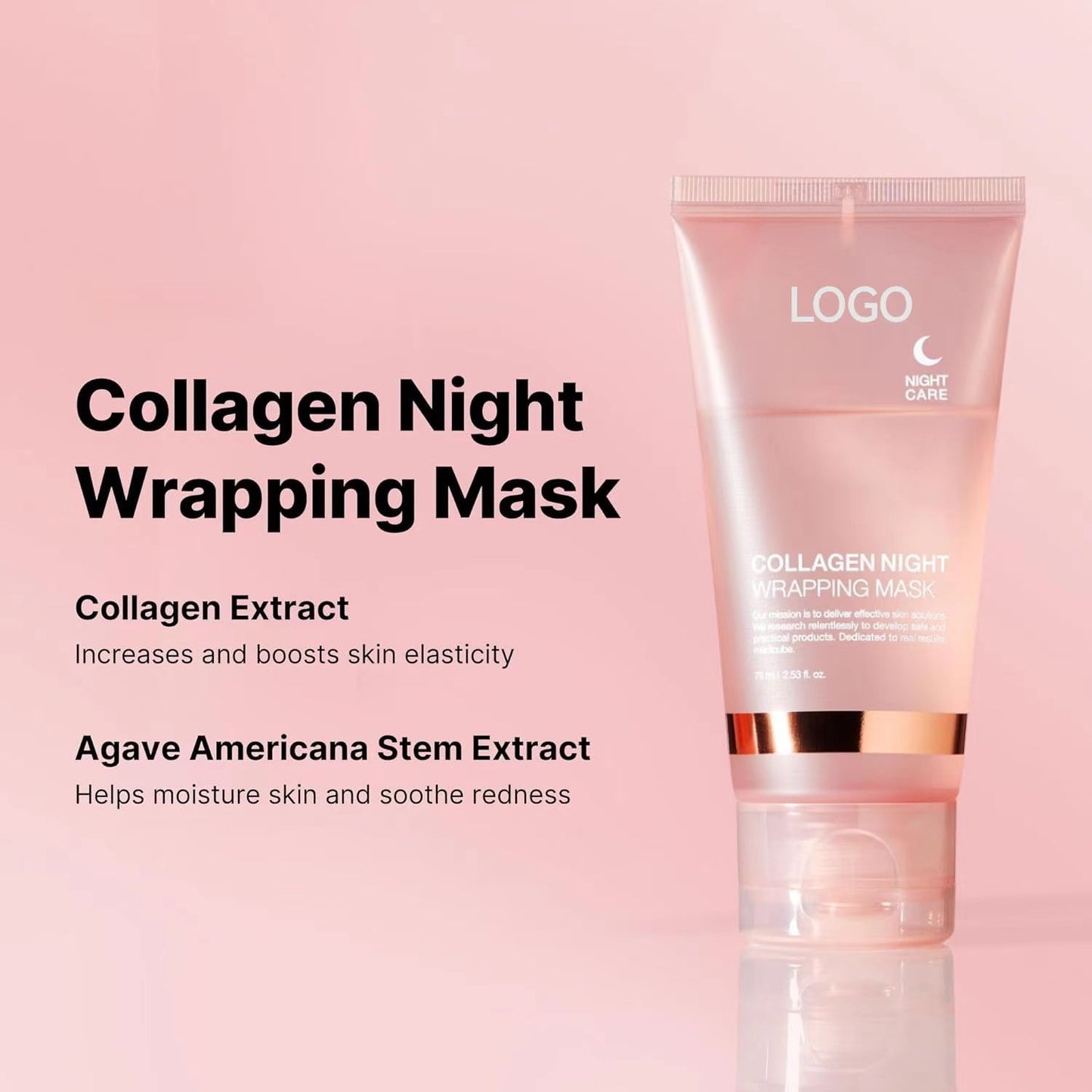 Collagen Peel-Off Mask - Deep Cleansing Skin Rejuvenation Moisturizing Sleeping Mask