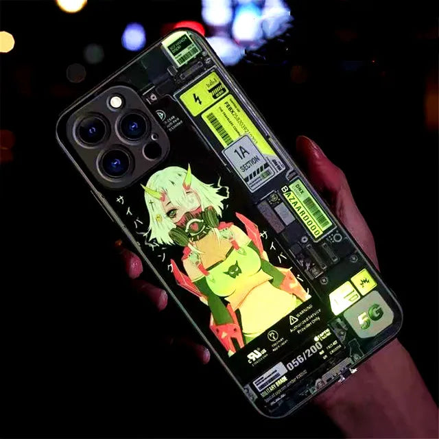 LED Flash Call Light Case for Samsung Galaxy S23/S22/S21/Note 20 Ultra