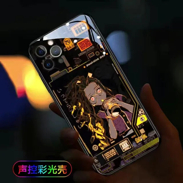 LED Flash Call Light Case for Samsung Galaxy S23/S22/S21/Note 20 Ultra