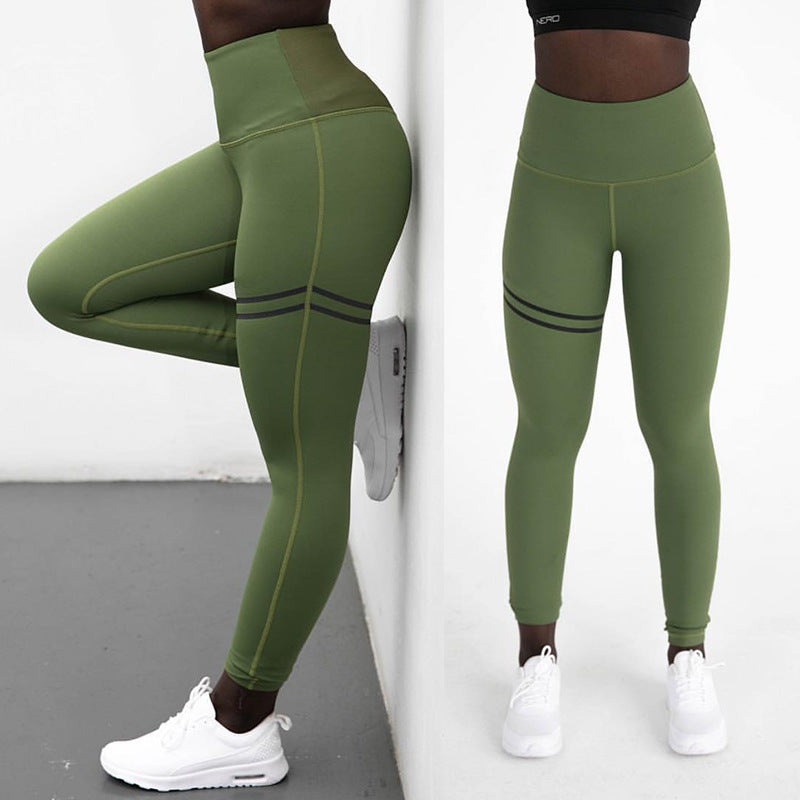 Women's Sport Leggings - Compression Tights for Gym Running and Fitness